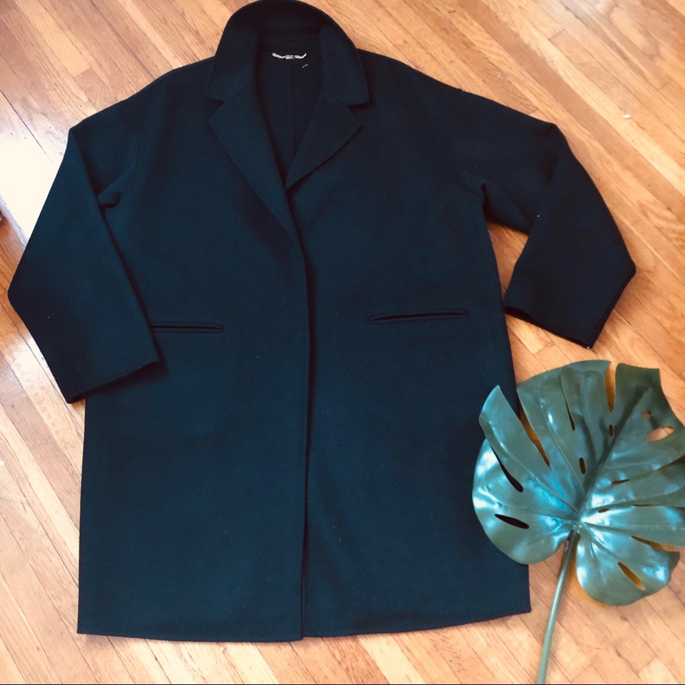 Kate Spade Black wool Coat | NWT - Picture 2 of 7
